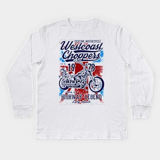 West coast choppers Kids Long Sleeve T-Shirt